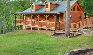 Log home with RWC building systems warranty coverage