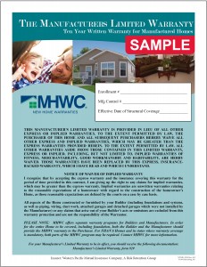 MHWC Full Coverage HUD-Code Manufacturer's Warranty