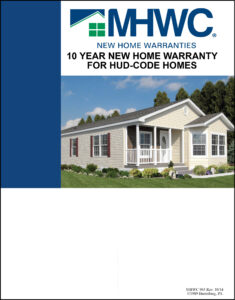 Tent Sign for new HUD-Code warranties