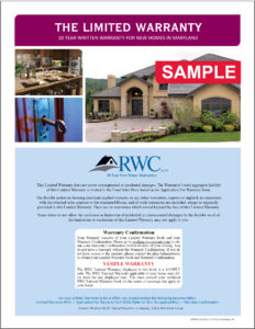 RWC Full Coverage Warranty for Maryland