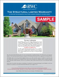 Structural Only DSE warranty