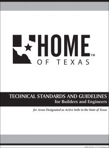 technical standards and guidelines for home of texas warranty company