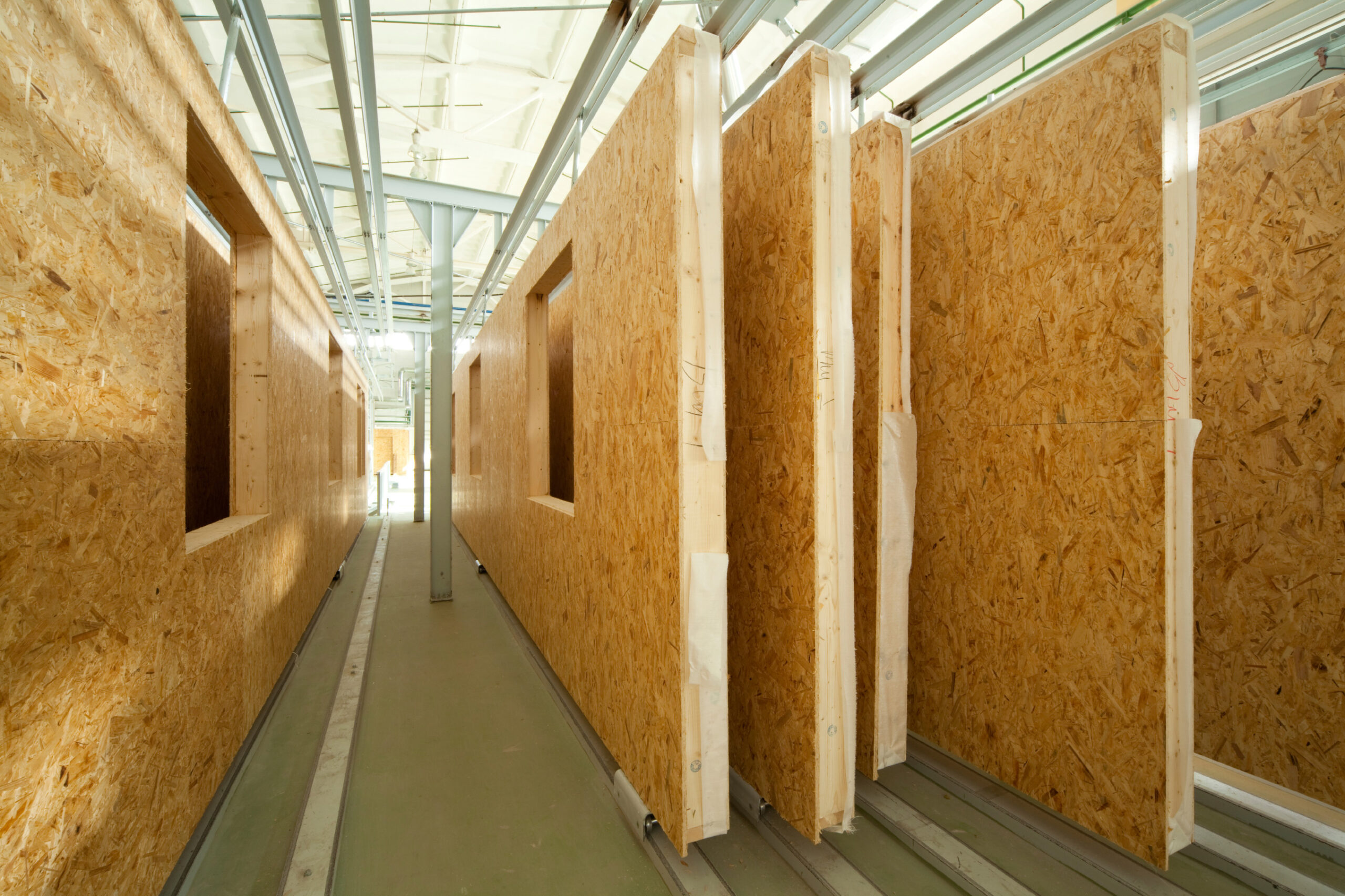 Manufactured house walls