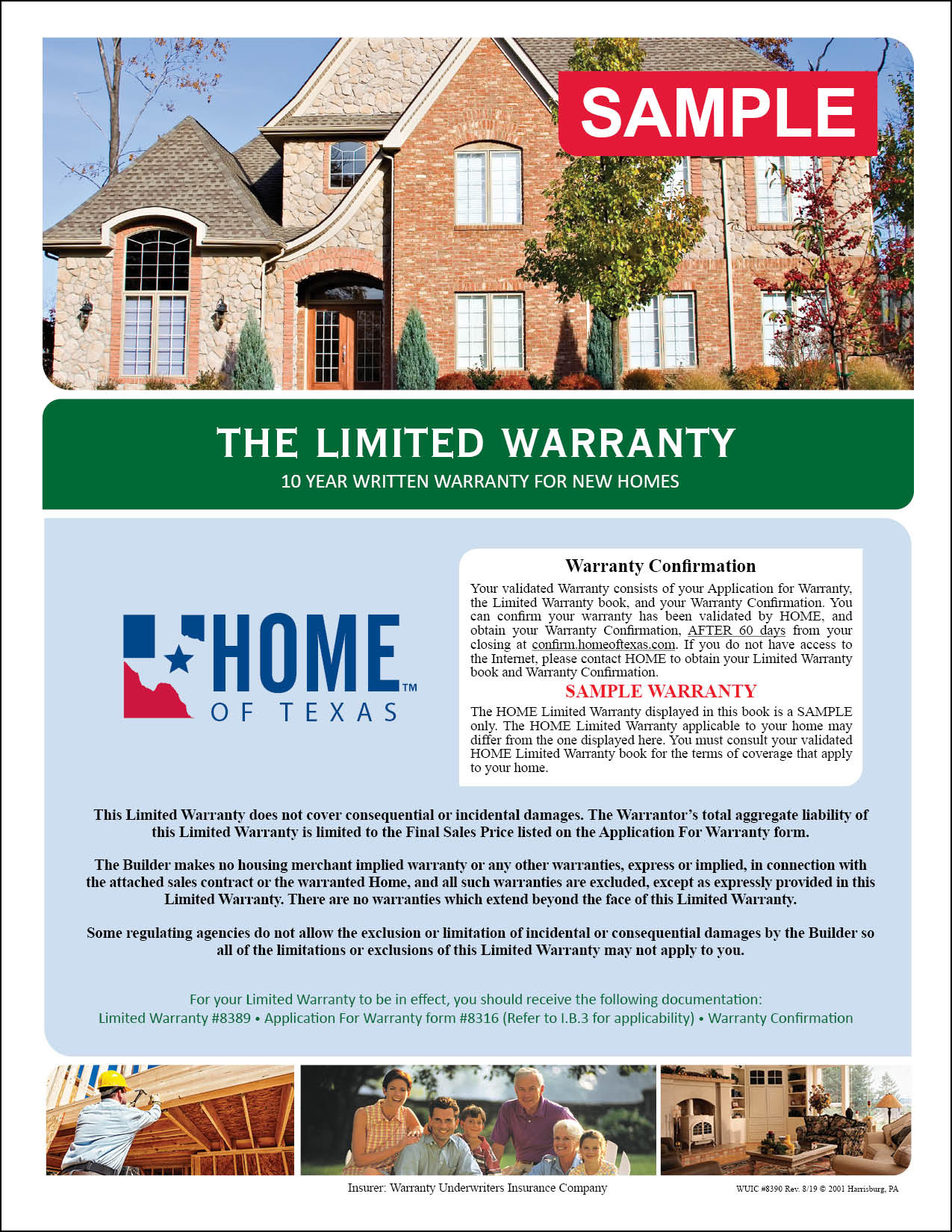 RWC Marketing Warranty Books RWC Warranty