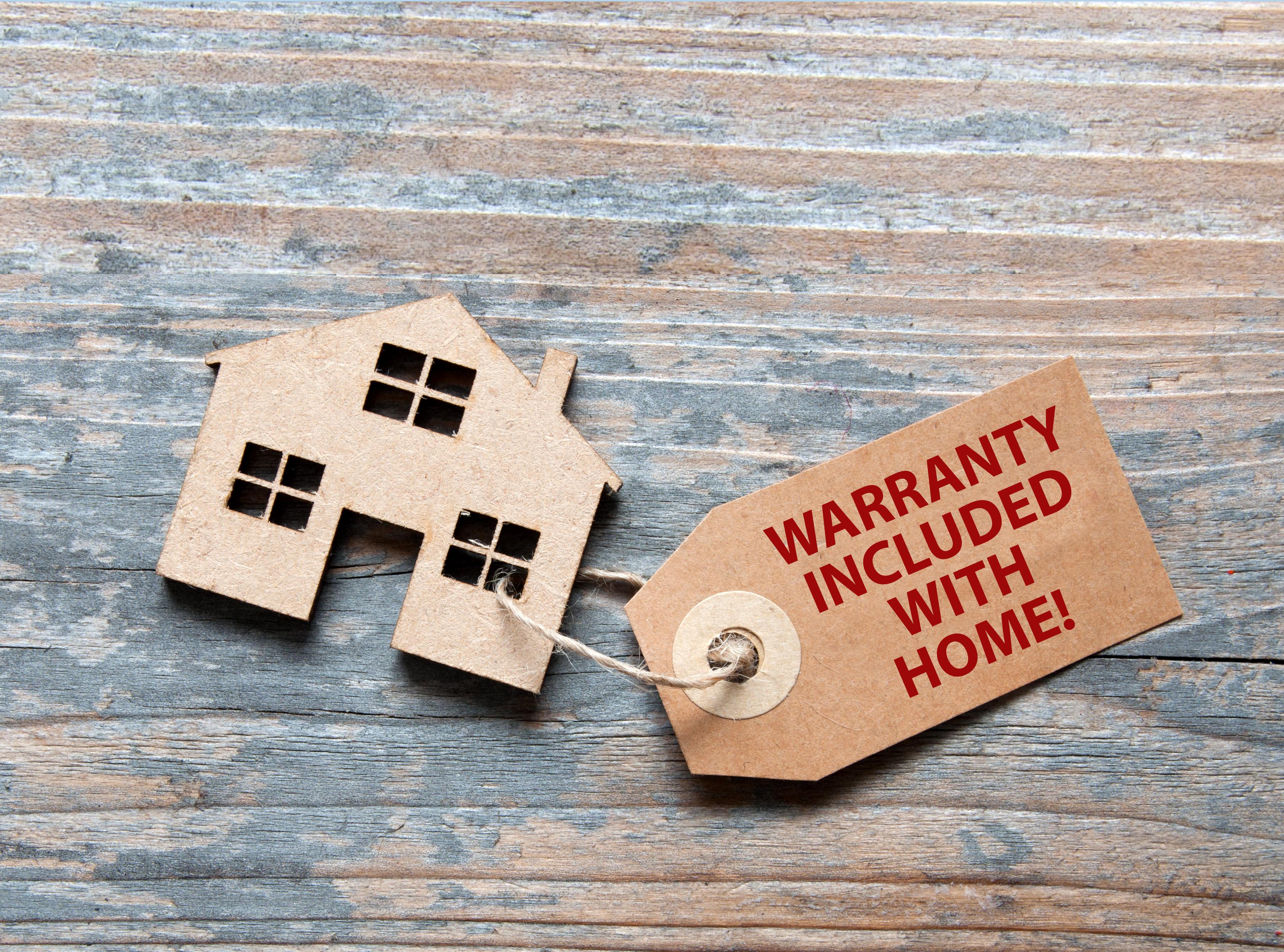 warranty included with home tag