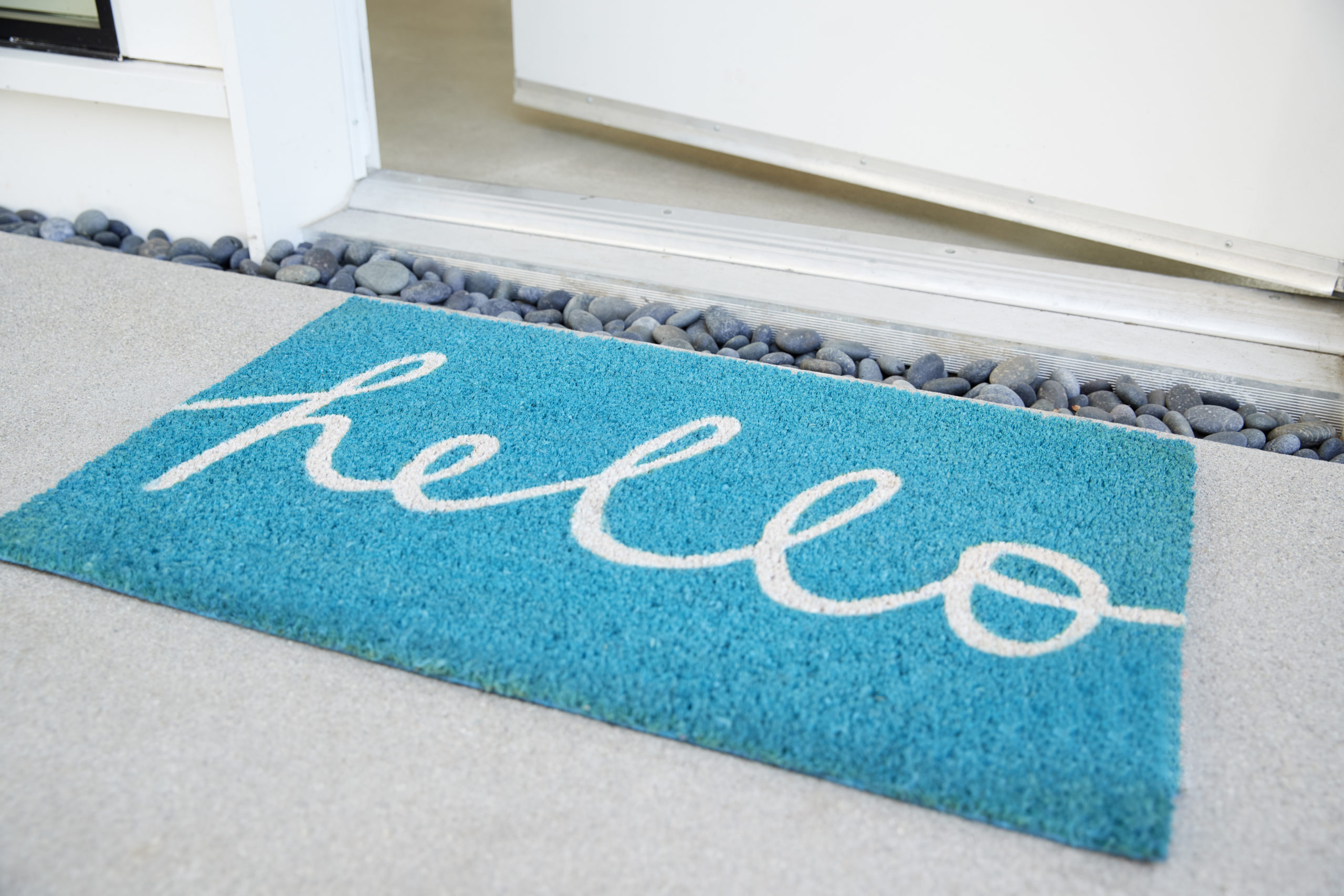 door mat new construction home needs warranty by builder