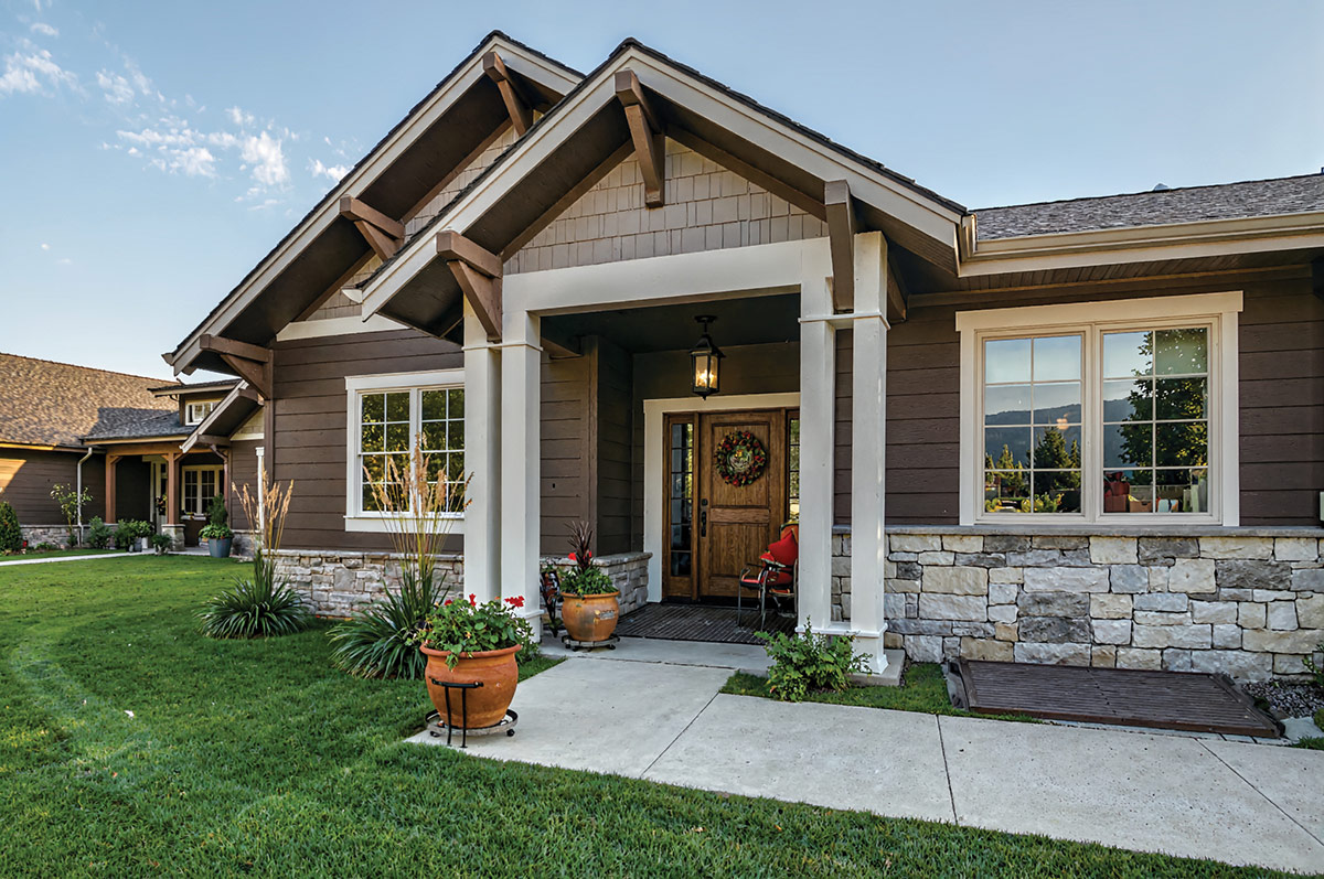 Newly constructed single-family home